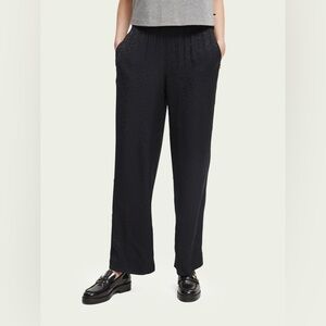 SCOTCH & SODA black Gia wide leg pant
